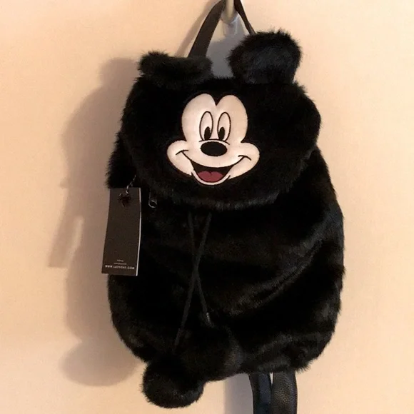 Lazy Oaf Disney Mickey Mouse plush mini backpack Animaniacs Exclusive Dot Warner Cosplay Plush Mini Backpack  main image 4